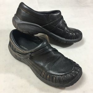 Merrell J48182 Encore Pleat Black Slip-On Comfort Casual Loafers Women's Sz 8.5